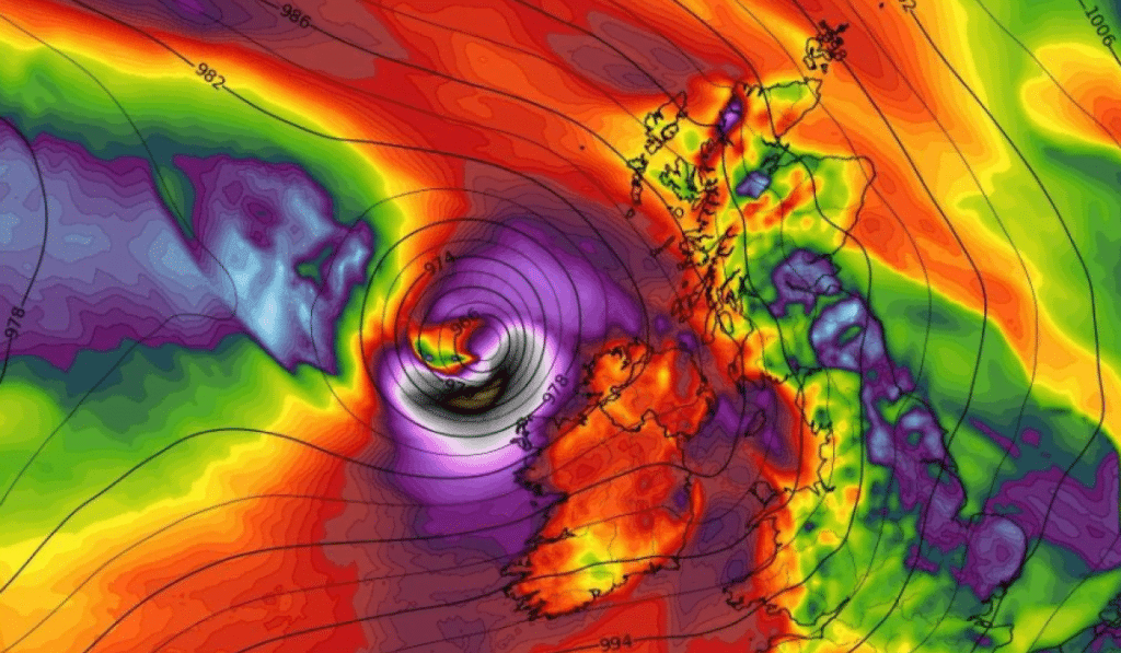 Ireland on high alert: Storm Debi red warning in 14 counties