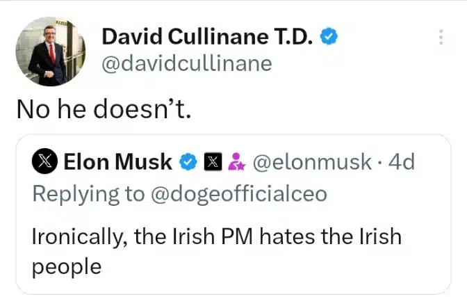 Musk vs. Cullinane twitter fray