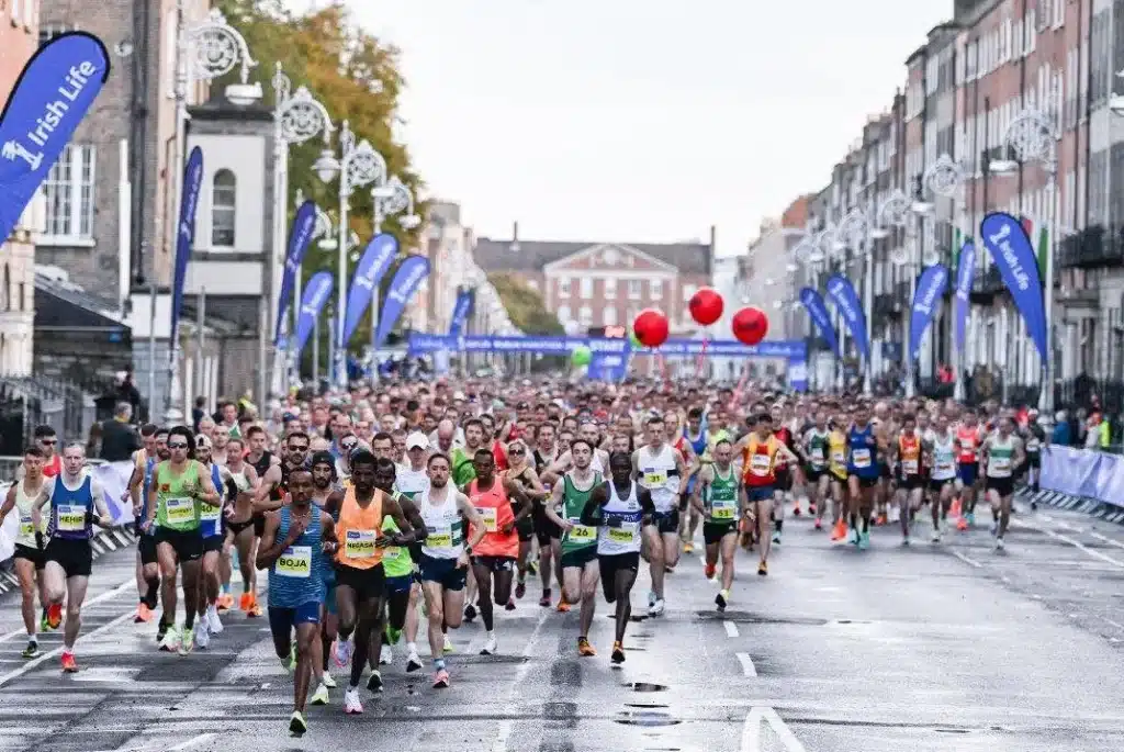 The Dublin Marathon route changes