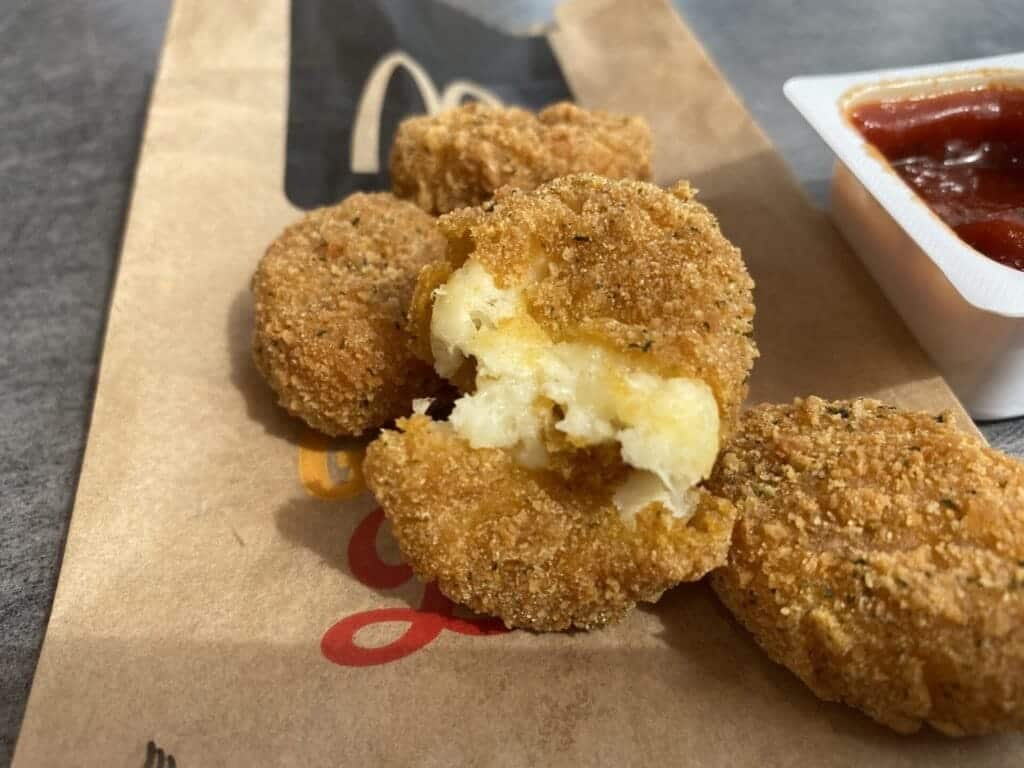Cheesy Garlic Bites-McDonald's menu in 