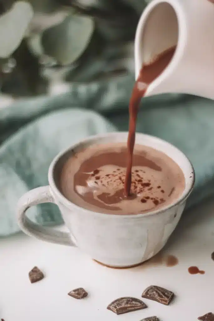 cocoa,cosy Christmas aesthetic