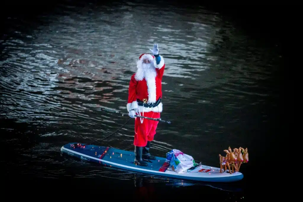 4th Annual Liffey Santa SUP