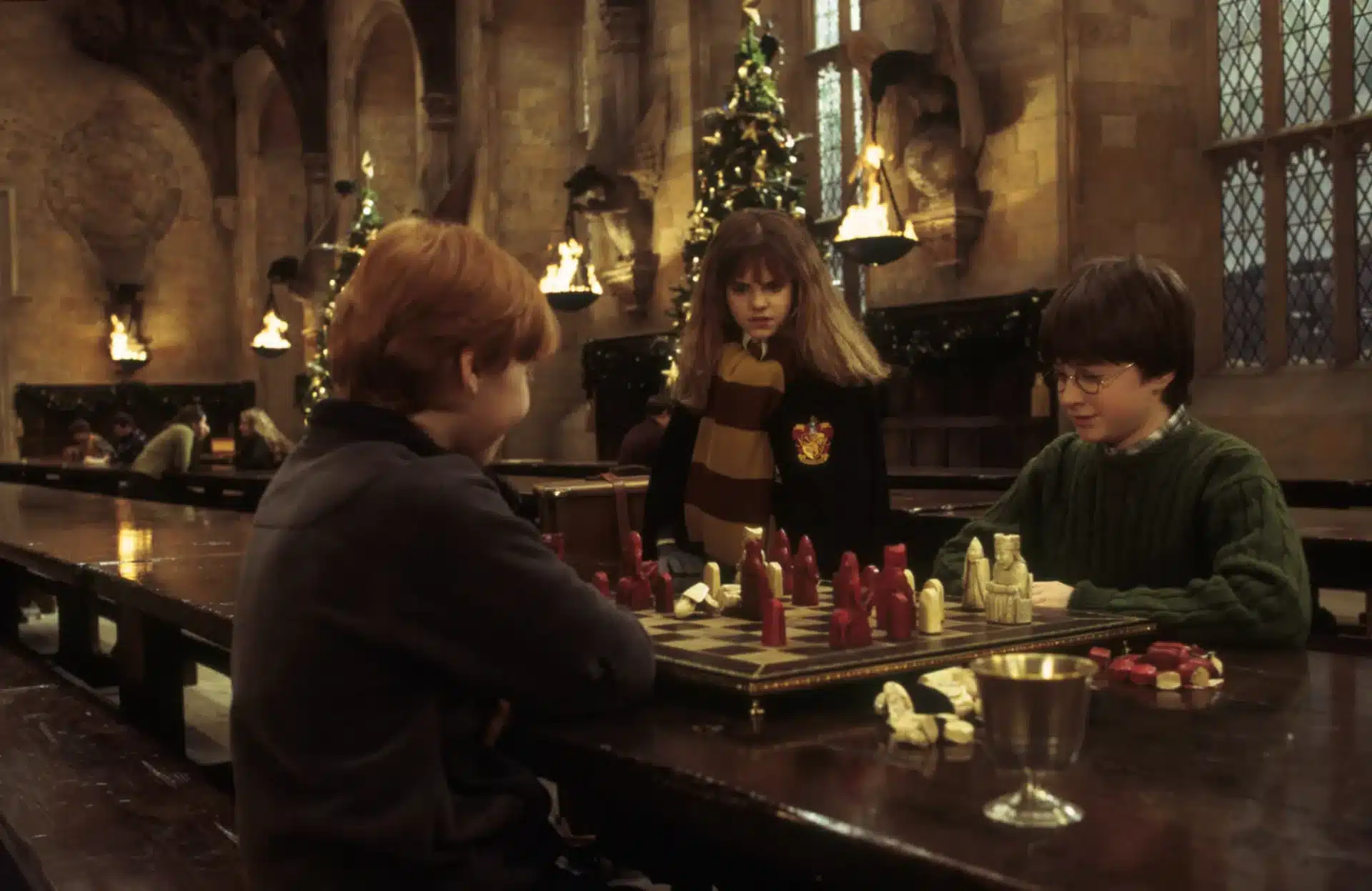 watch Sorcerer's Stone at 22:33 on Christmas eve
