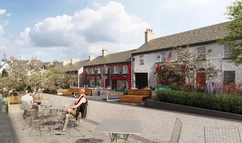 New Street Pedestrian Upgrade in Malahide