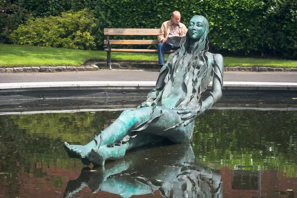 Anna-Livia-Statue-Famous Statues in Dublin