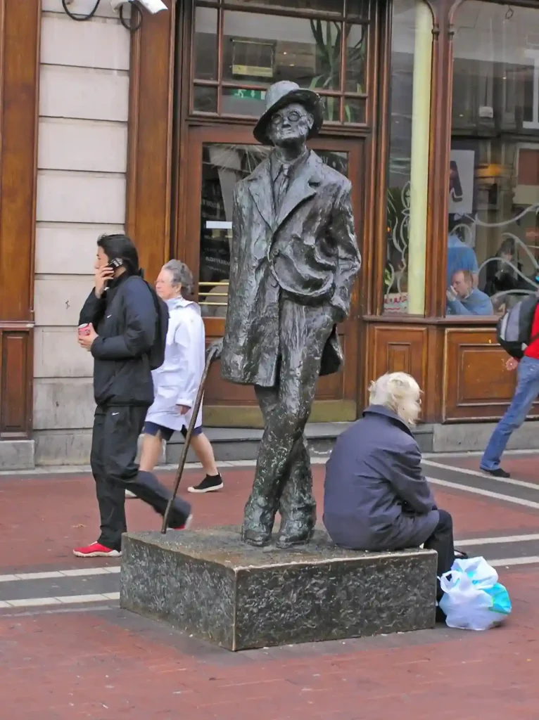 James-Joyce-Statue-Famous Statues in Dublin