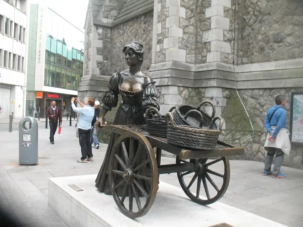 Molly-Malone-Statue-Famous Statues in Dublin