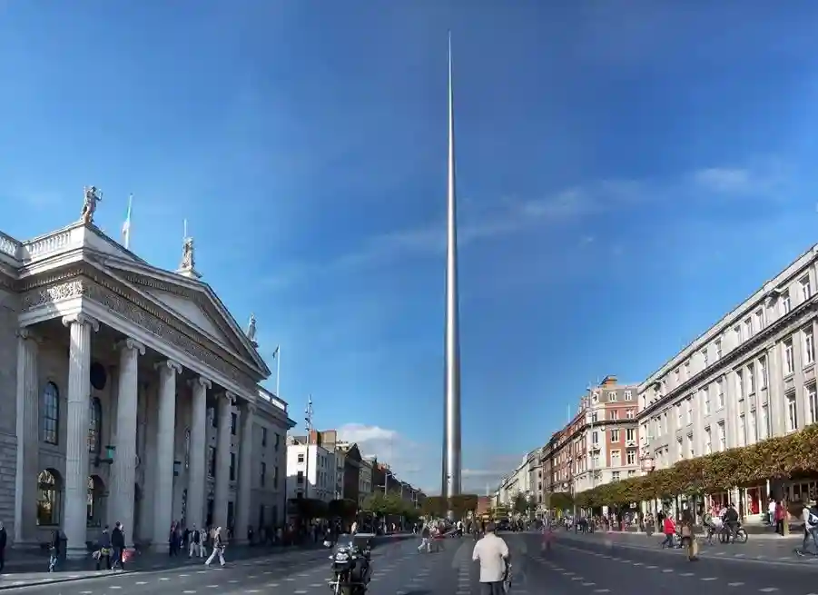 The-Dublin-Spire-Famous Statues in Dublin