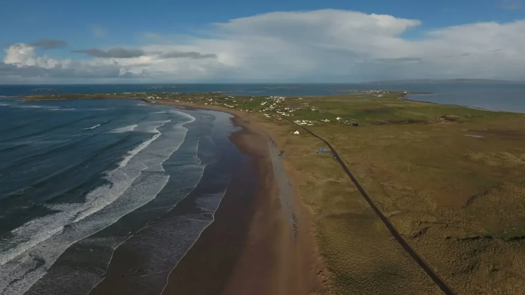 Rapidly vanishing Irish Coastline