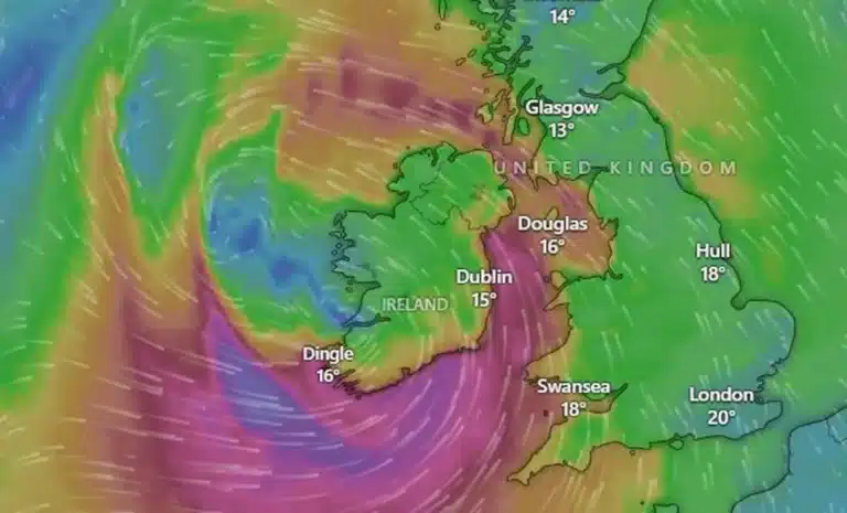 Ireland’s Weather: Country faces a one-two punch as Storm Olivia prepares to batter the country before Storm Kathleen strikes