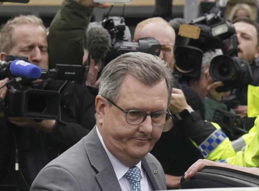 Former DUP leader Jeffery Donaldson faces sexual offences charges