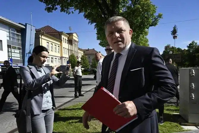 The Slovak Prime Minister’s condition is reported to be “not life-threatening” follwoing the gun attack