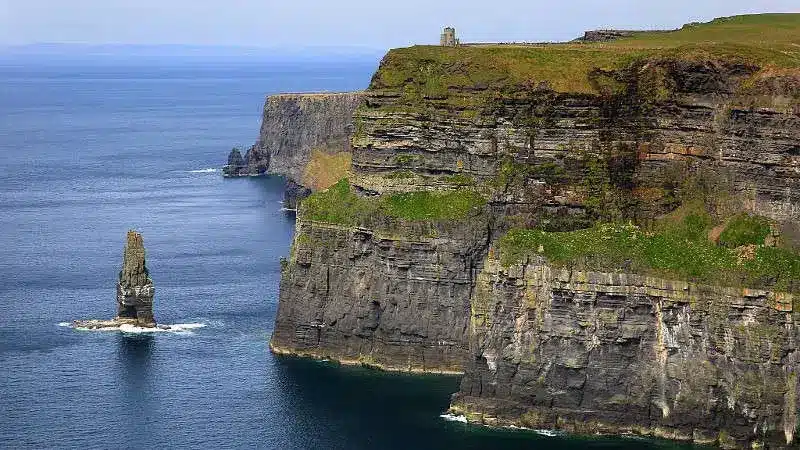 woman dies after falling from the Cliffs of Moher in Co Clare.