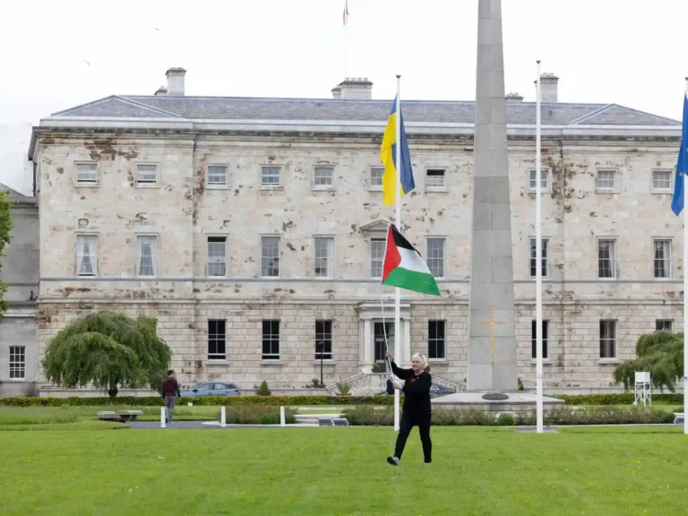 Ireland Raises Palestinian Flag at Leinster House in Historic Recognition