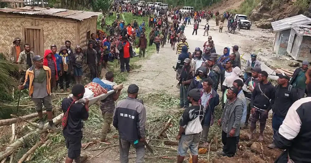 Papua New Guinea relief efforts
