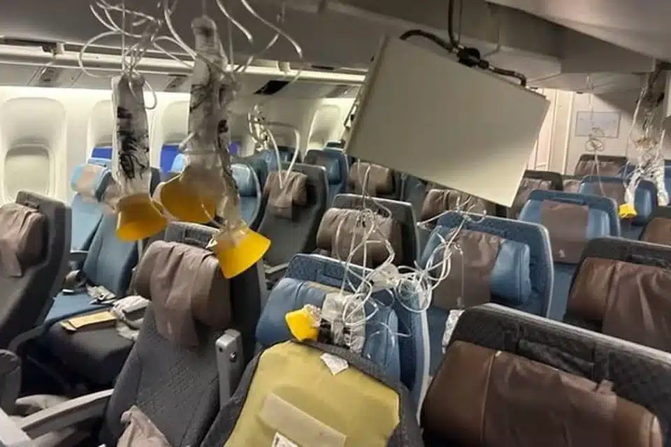 Four Irish Nationals Aboard Singapore Airlines Flight That Faced Severe Turbulence During Flight