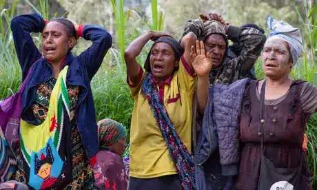 Papua New Guinea relief efforts