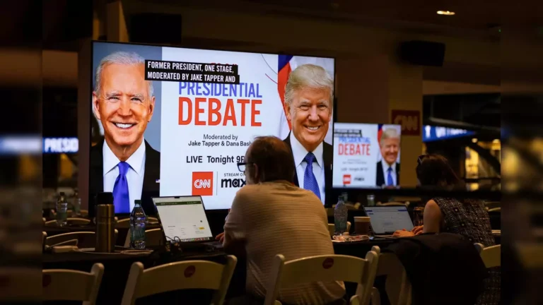 Biden and Trump Face Off in First U.S. Presidential Debate