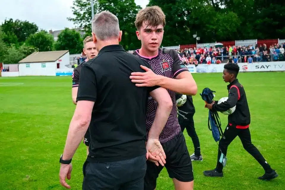 Dundalk won in 5 goal thriller