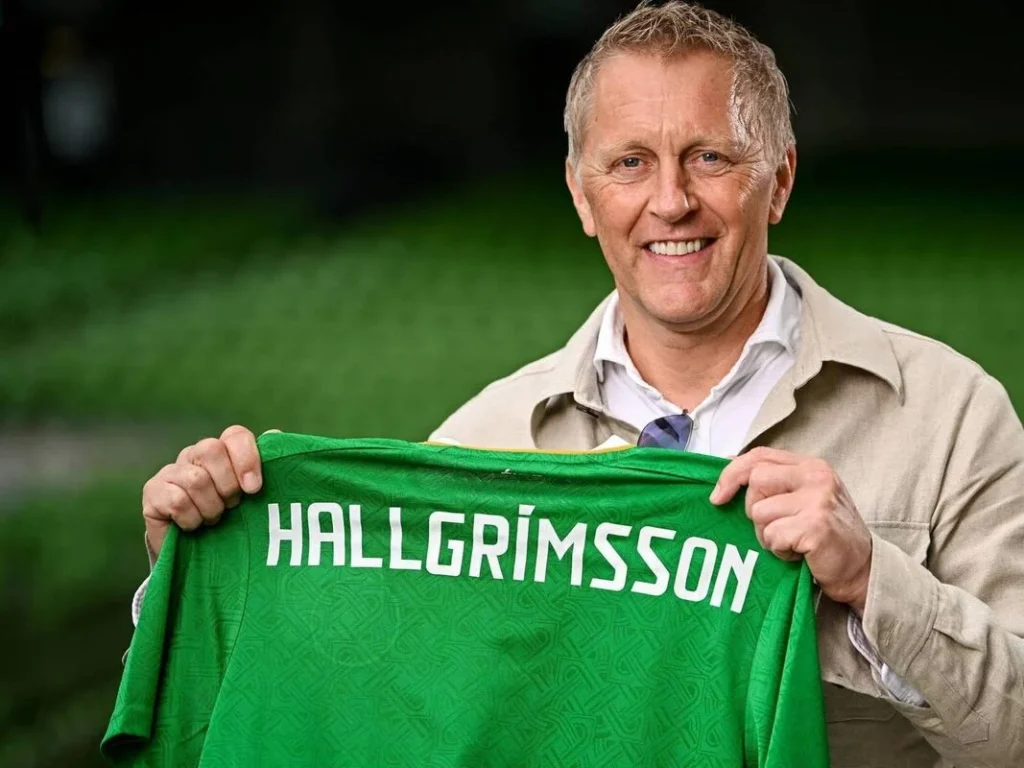 New Ireland Manager Hallgrimsson