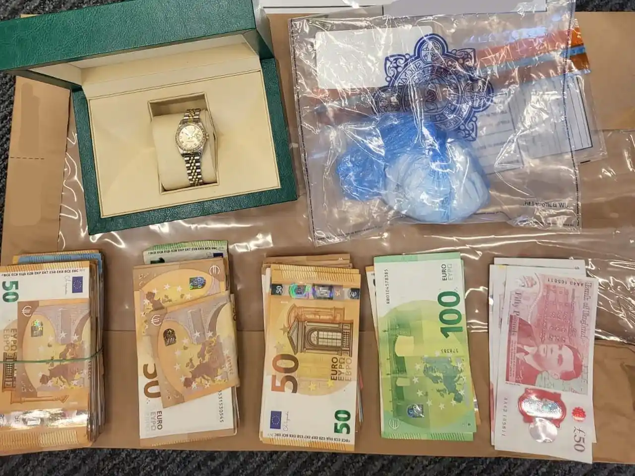 Gardaà Seize Luxury Goods and Freeze €1 Million in Cash in Major Galway-Mayo Drug Gang Crackdown drug gang crackdown