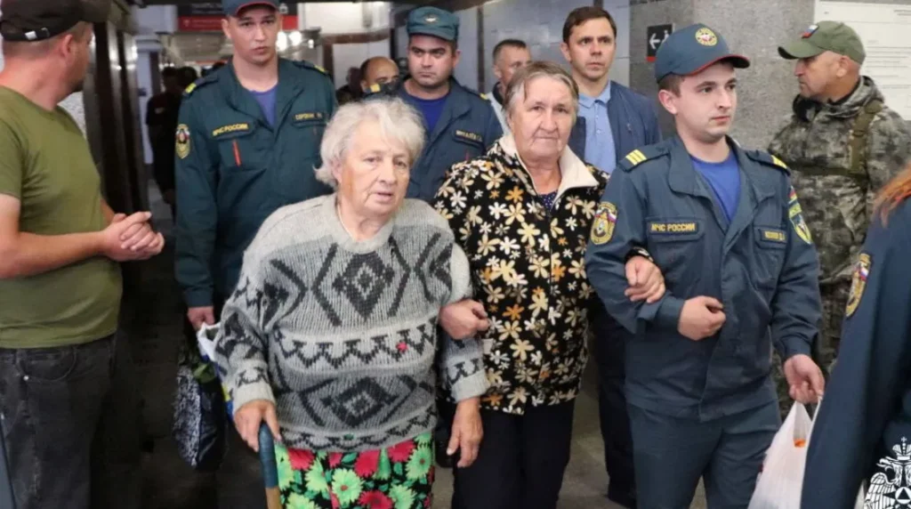 Russia evacuating Kursk Region