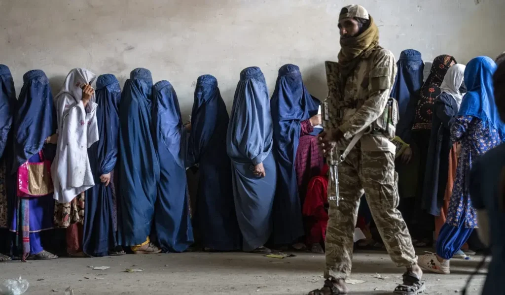 New Taliban laws ban women's voices, bare faces in public