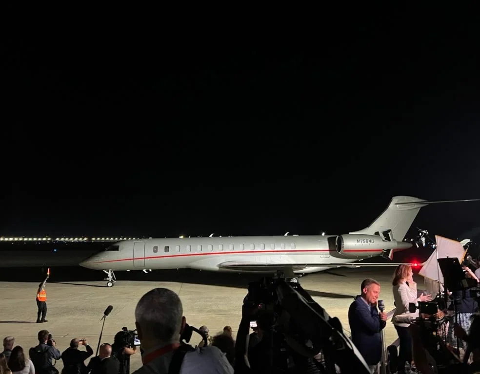 Flight Bringing Detainees Released by Russia Arrives in the U.S. Flight of Detainees Released by Russia