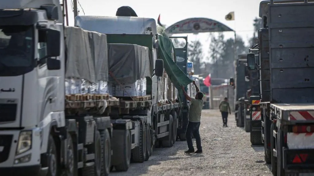Israeli Airstrike Targets Gaza Aid Convoy, Killing Four Palestinians, Aid Group Reports Israeli Airstrike Targets Gaza Aid Convoy, Killing Four Palestinians