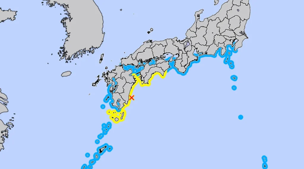 Earthquake in Japan