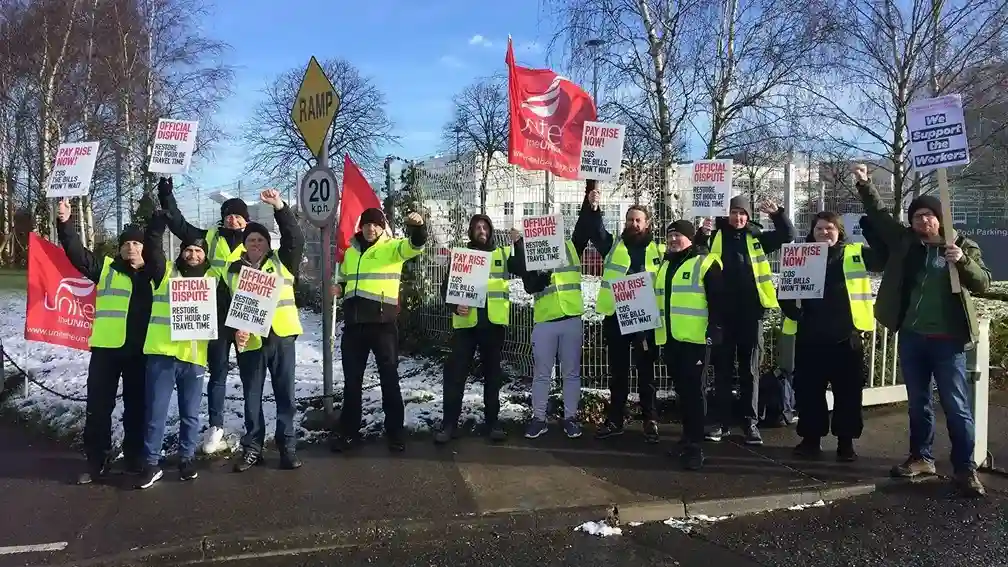 Trade People Strike For Restoration Of First Hour Of Travel Time Trade people strike