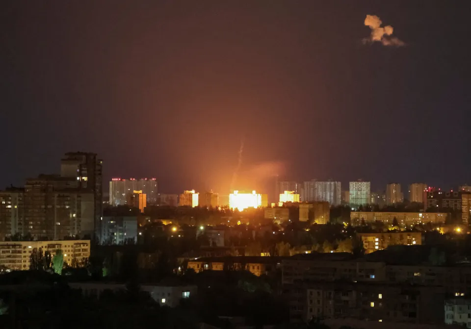 Ukraine Warded Off Russian Missile Attack On Kyiv ukraine