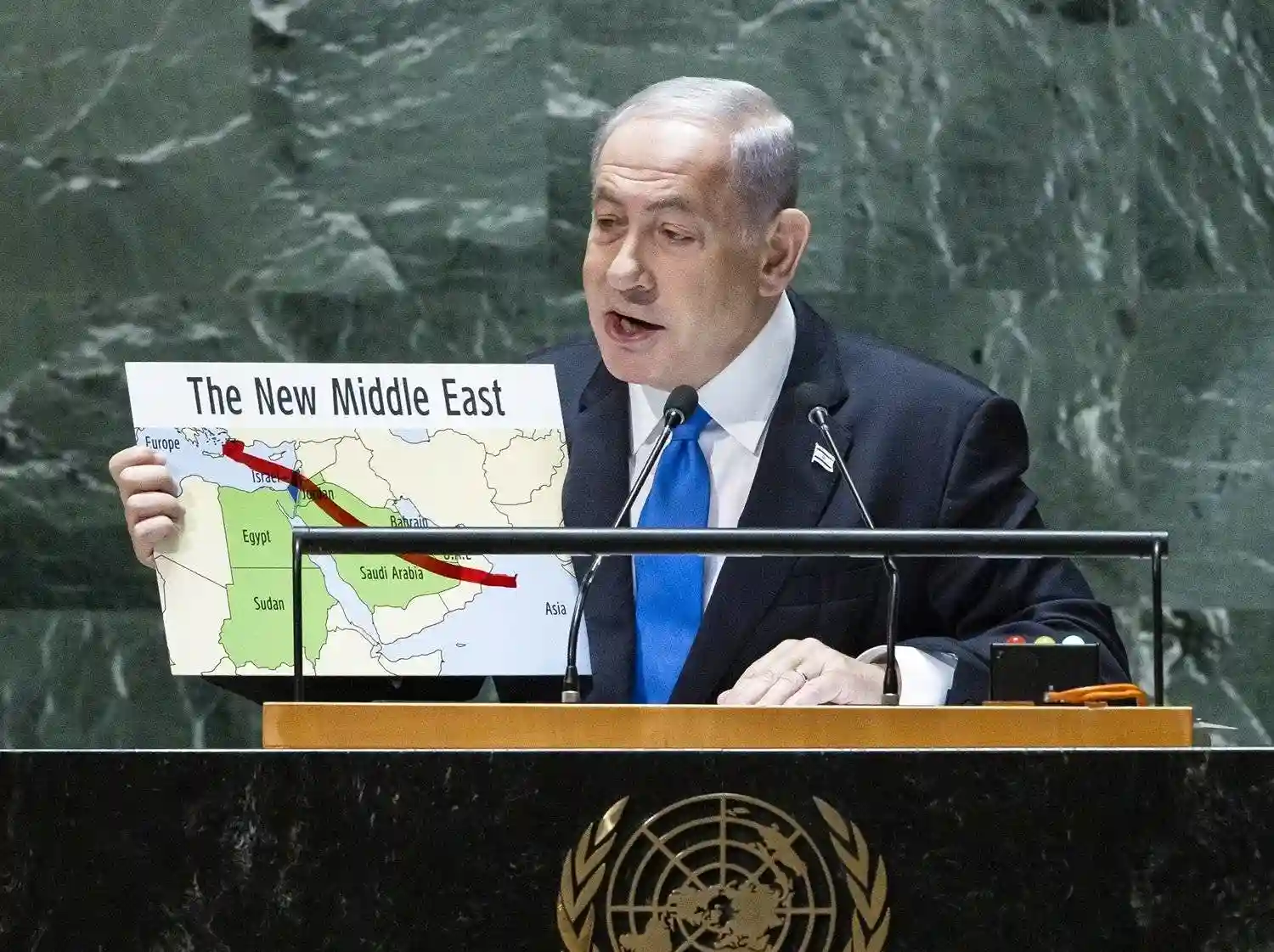 Israeli PM told UN