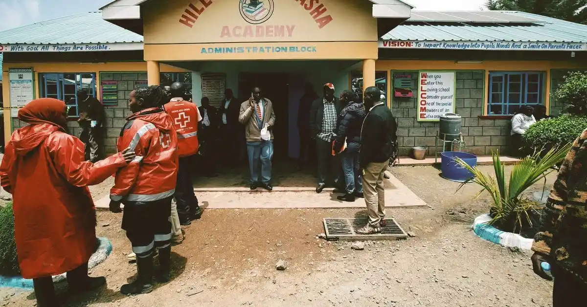 Kenyan School Blaze