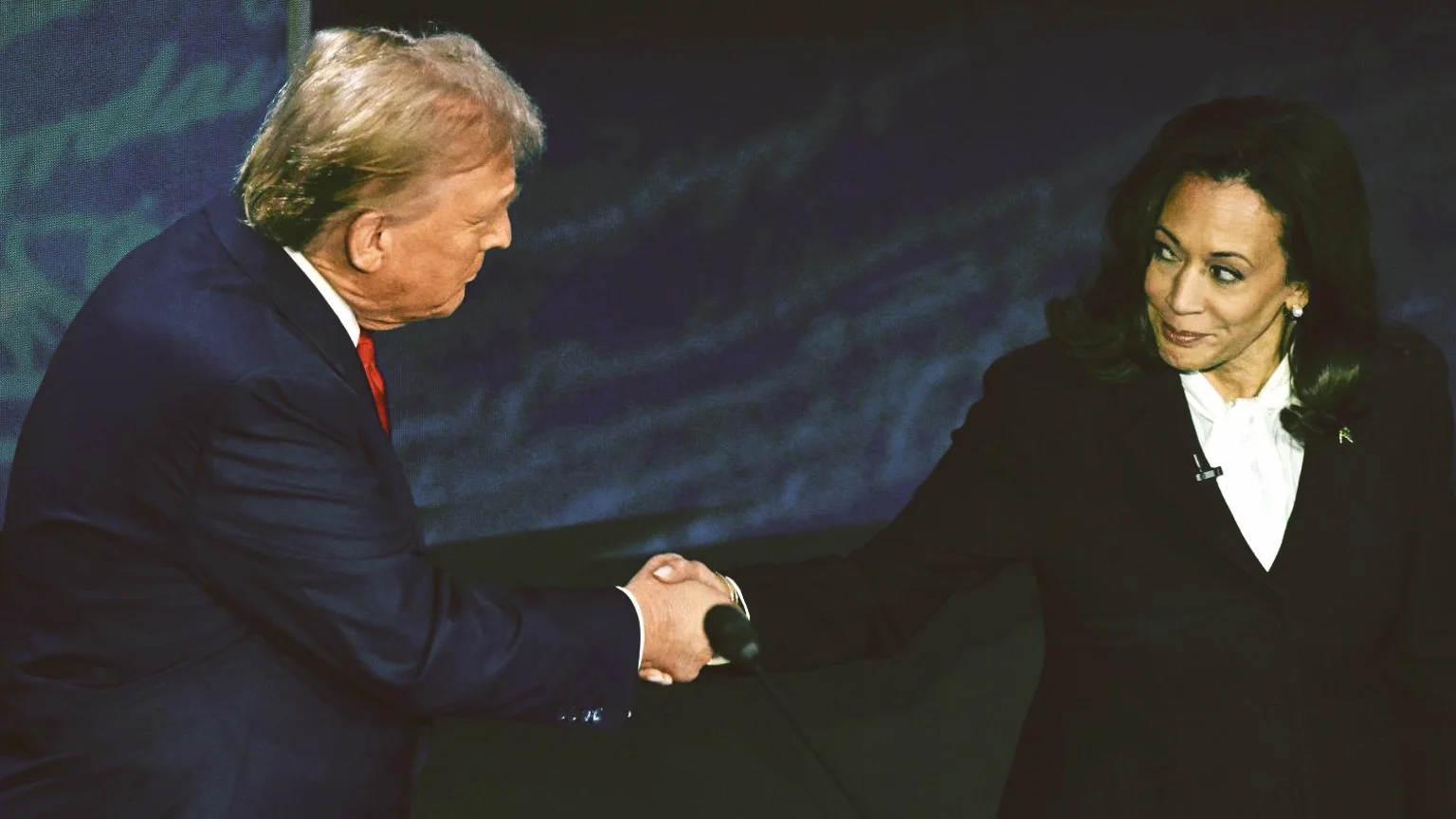 trump on the defensive in debate