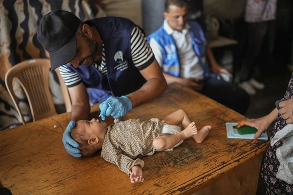 UN Launches Polio Vaccination Campaign for Children in Gaza