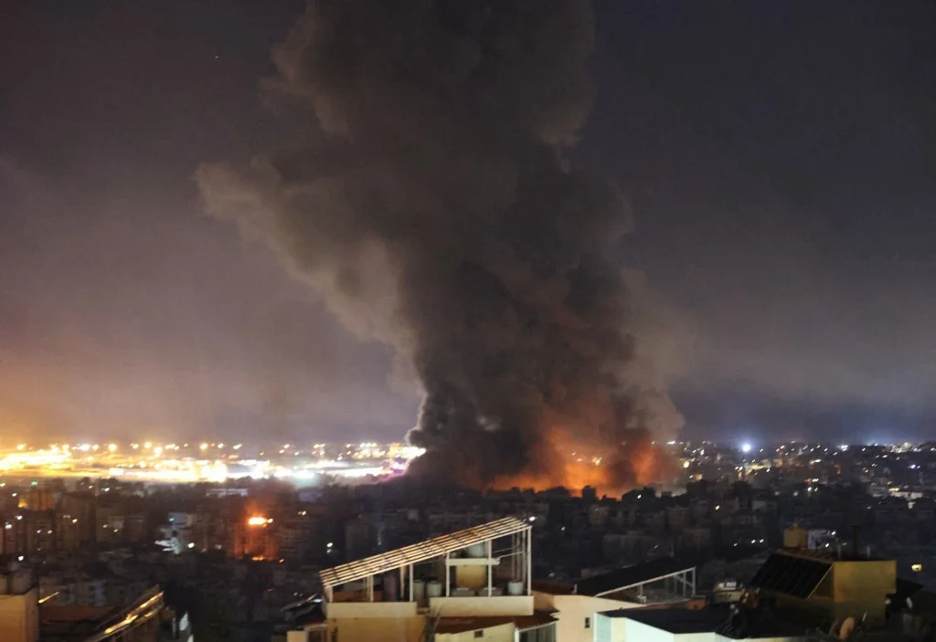 Israeli Airstrike in Lebanon