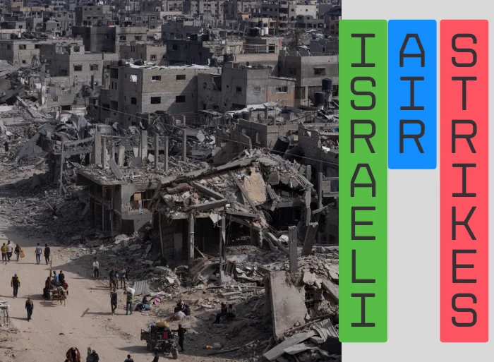 Israeli Airstrikes on Khan Younis