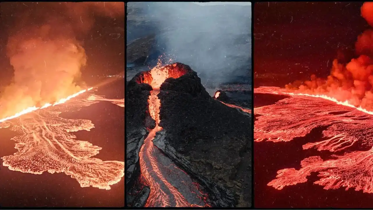 Iceland volcano eruption