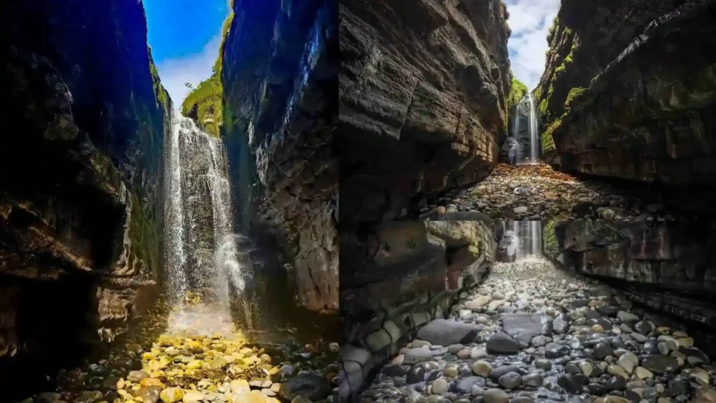 Secret Waterfall Donegal | Hidden Gem You Can Only Visit at Low Tide Donegal secret waterfall