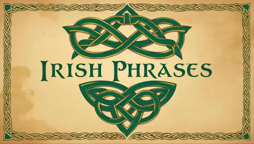 irish phrases as gaeilge