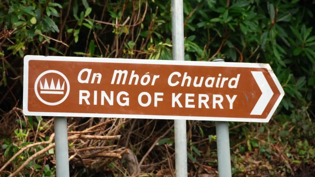 Ring of Kerry Map with Stops