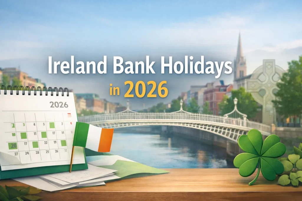 Full list of Ireland bank holidays in 2026 Ireland Bank Holidays in 2026