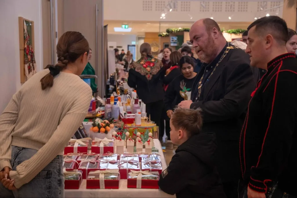 Food, craft, and charity
