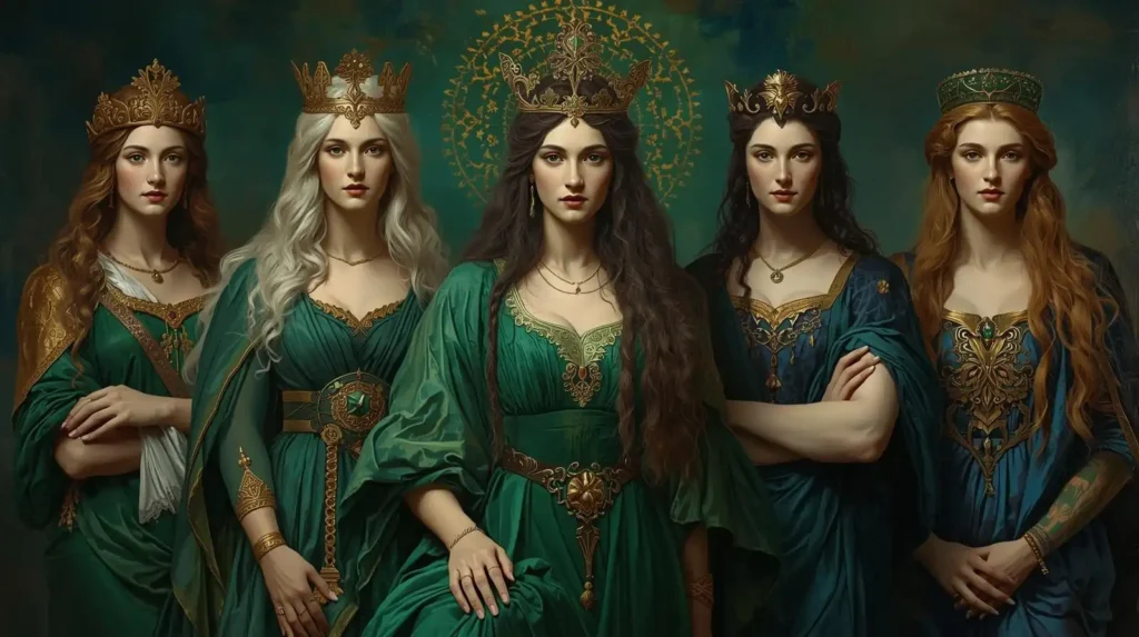 Celtic Gods and Goddesses: A Complete Guide to Ancient Mythology Ériu and Irish Sovereignty Goddesses