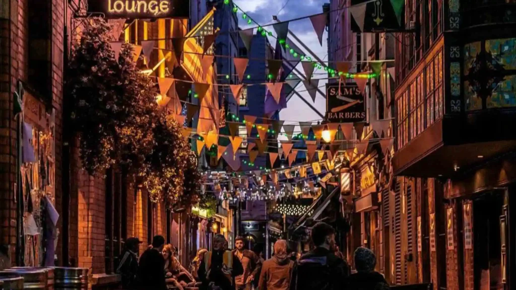 South William Street and Dame Lane
