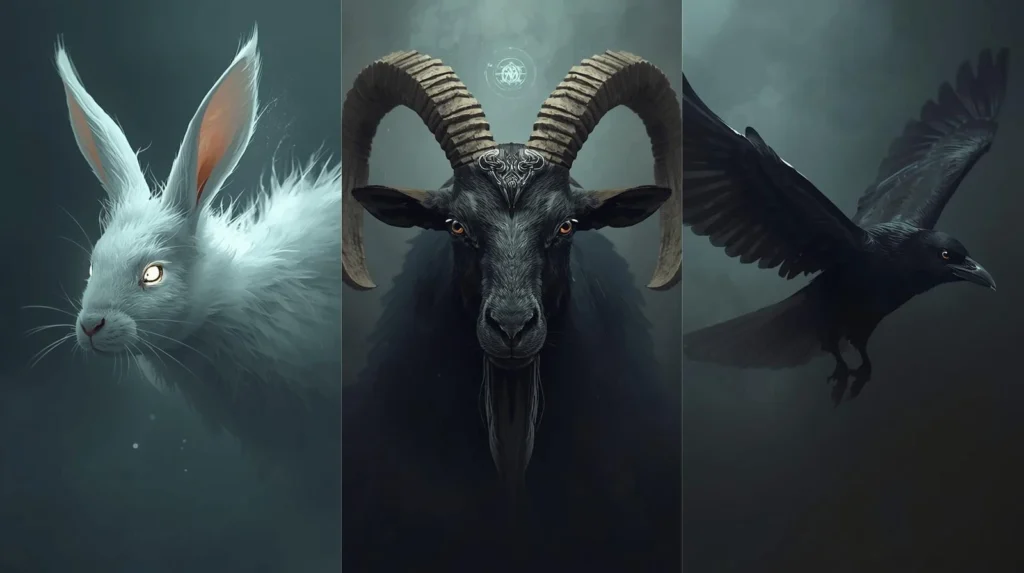 Common forms in Púca mythology