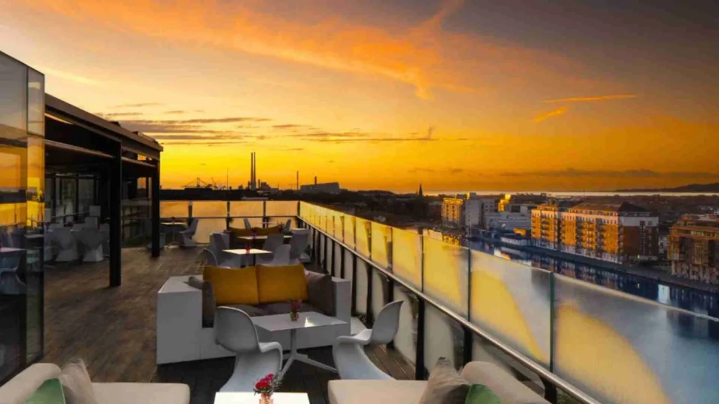 Rooftop Bars Dublin Guide for Food, Drinks and Views The Marker Hotel Rooftop Bar