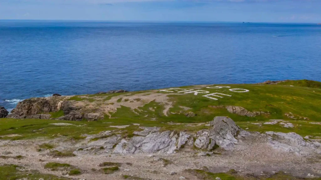 Ballyhillin Beach and Inishtrahull Island