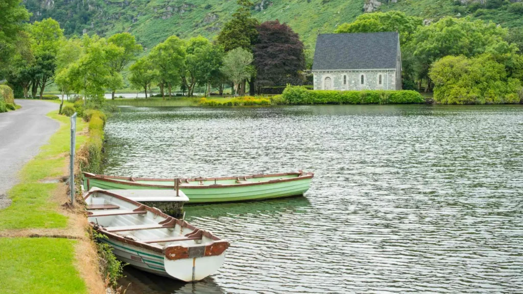Gougane Barra Lake and St. Finbarr's Oratory
